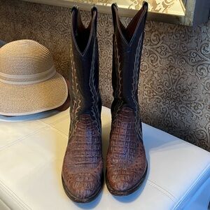 Camen Alligator Cowboy Boots